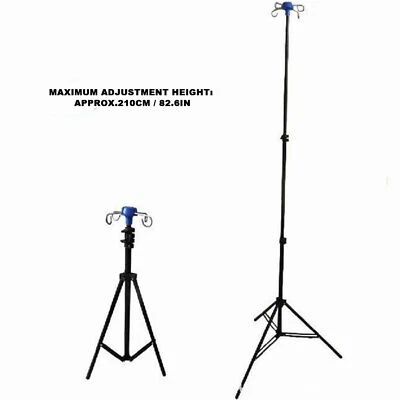 $42.53 • Buy Iv Pole Drip Bag Stand Intravenous Foldable Pole Stand For Clinic Home Care New