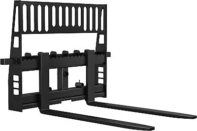 48  Fork Blades Quick Tach Skid Steer Tractor Pallet Fork Attachment 4500lbs US • $617.99