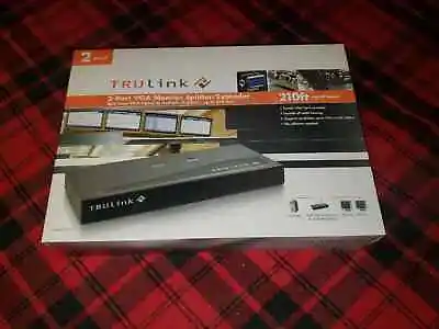 TruLink 2-Port VGA Monitor Splitter/Extender 210ft - Model 29503 • $12