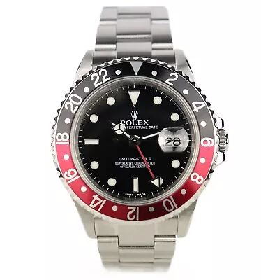 Rolex GMT Master-II 16710 'Coke'- 2007 Box & Papers • £9995