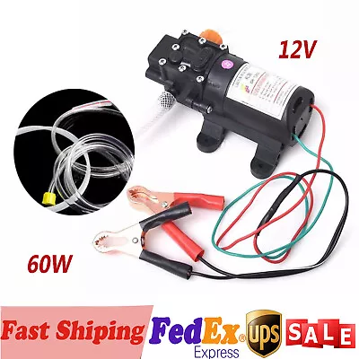 Oil Engine Oil Fluid Extractor Electric Siphon Transfer Change Pump Motor 12V • $26