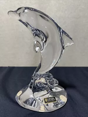 VINTAGE DOLPHIN CRISTAL SEVRES MADE IN FRANCE 7” Inches • $79.99