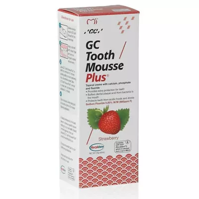 GC Tooth Mousse Plus Strawberry 40g • $39.49