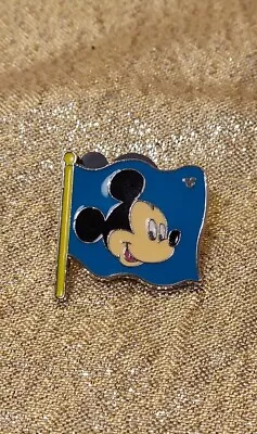  Disney Trading Pin Hidden Mickey 2008 Series III Fun Icons Flag Blue Mouse • $9