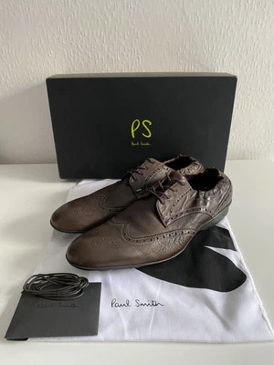 £65 • Buy Paul Smith Shoes Didsbury Wash Dip Dye Leather Sigaro In Size UK 9