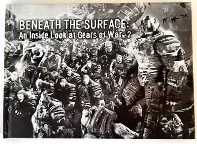 Beneath The Surface: Gears Of War 2 Small Hardcover Video Game Art Book • $19.95