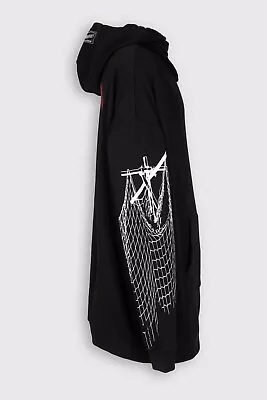 Raf Simons Devotion AW21/22 Scarf Oversized Hoodie Black Size 1 • £300