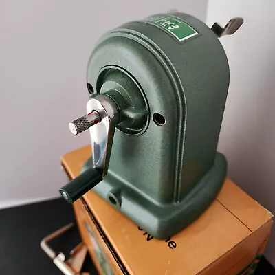 FABER CASTELL 52/20N Pencil Sharpener Original Box VTG Circa 60s Spitzmaschine • $160