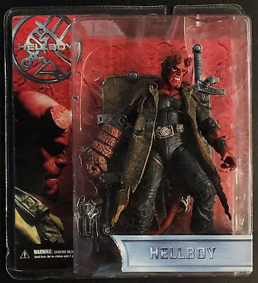 Hellboy 1.5 Mezco Mip 2004 Action Figure Sword Gun Ron Perlman Movie Rare Toyz • $84.99