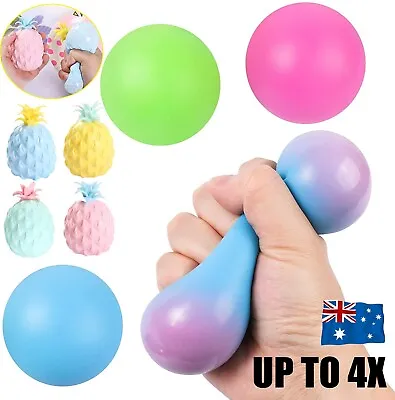 $7.99 • Buy Colour Change DOH Sensory Squeeze Ball Anti Stress Relief Fidget ADHD Autism Toy