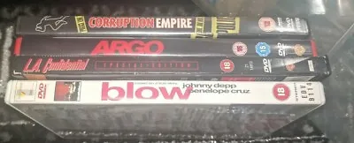 BLOW ARGO LA CONFIDENTIAL Corruption Empire (new) Dvd Bundle • £14.99