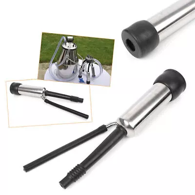 12'' Cow Milking Machine Partial Stainless Steel Cup Shell With Inflation Liner • $26.11