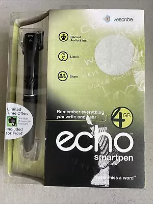 Livescribe Echo Smartpen 4GB Mac Windows Voice/Audio Recorder For Parts • $35.19