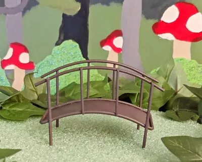 Miniature Metal Garden Bridge Pick Fairy Garden Gnome Garden Troll Garden NEW  • $3.95