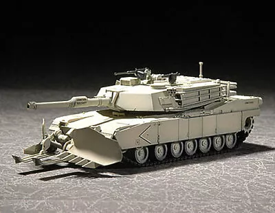 Trumpeter US M1A1 Abrams Mine Clearing Tank - Plastic Model Military Vehicle • $19.93