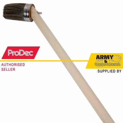 ProDec Striker Paint Brush 2  Inch Brush Head / 24  Wooden Handle Bolted Trade • £8.79