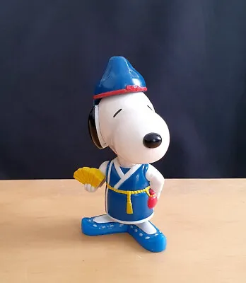 SNOOPY WORLD TOUR FIGURE KOREA COLLECTABLE VINTAGE McDONALDS HAPPY MEAL TOY • £6