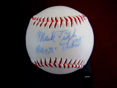 Mark Fidrych Roy The Bird Detroit Tigers Signed Auto Vtg Macgregor Baseball Jsa  • $249.99