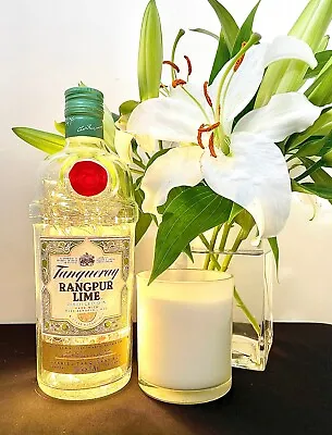 Tanqueray Rangpur Lime Gin Bottle Light 100 Lights Original TopWarm White • £25