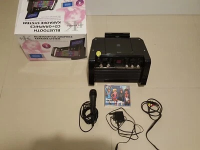 £44.99 • Buy Easy Karaoke Eks213/4 Bt Bluetooth CDG Karaoke Machine Plus 4 Disc Cd/dvd Set