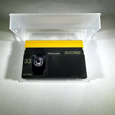 Panasonic AJ-P33MP DVCPRO Digital Video Cassette Tape | New • $5.50
