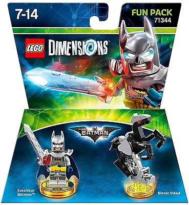 Lego Dimensions Batman Movie Excalibur & Bionic Steed Fun Pack 71344 • $40