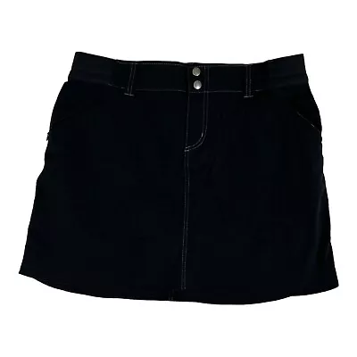 KUHL Skirt Womens 8 Black Outdoor Hiking Activewear • $15