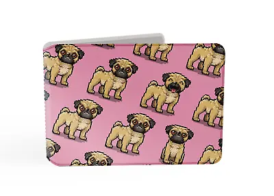 £3.95 • Buy Pixel Pugs, Dog Oyster Card Holder / Travelcard, Bus Pass Wallet
