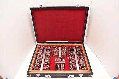 Vintage Set Of OPTOMETRIST Testing Lenses W Case • $246.47