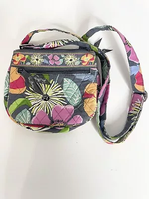 EEUC Vera Bradley Lizzy Jazzy Blooms Floral Crossbody Bag Small • $22.99