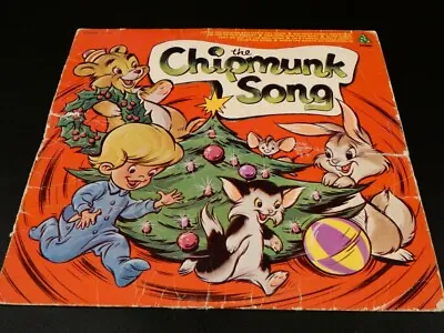 Vintage Christmas The Chipmunk Song Vinyl Record • $8