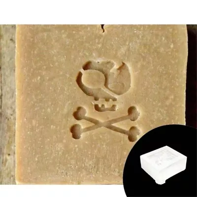 Natural Soap Making Stamp Acrylic Transparent Soap Seal Stamper • £6.62