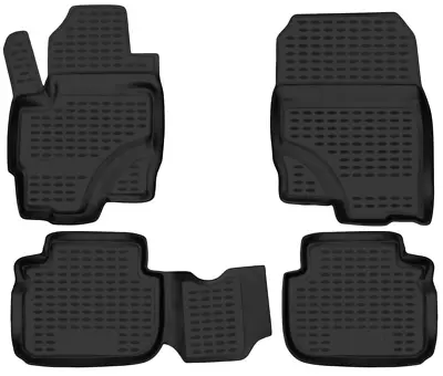 Floor Mats For MITSUBISHI Colt 2002-2008 3D Fit Non-slip Rubber Mats 4 Pcs • $44.78