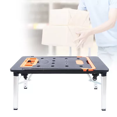 Portable Folding Work Table 7-in-1 Workbench Load Capacity 550lbs • $96.19