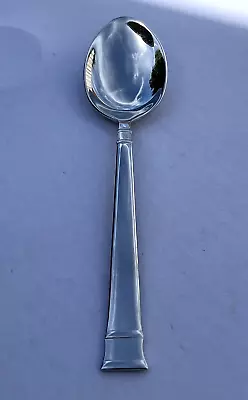 HERITAGE MINT LTD.  BENTLEY  18/10 STAINLESS GLOSSY FLATWARE Solid Serving Spoon • $19.98