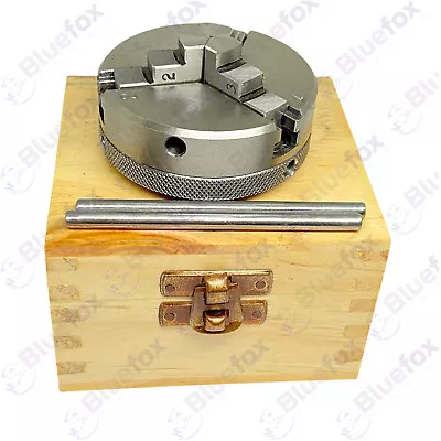 65 MM 3 Jaw Mini Lathe Chuck Self Centering M14x1 Threaded Wooden Box • $99