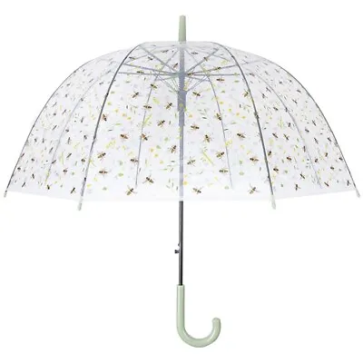 Fallen Fruits See-Through Dome Umbrella With Bee Pattern • £11.99