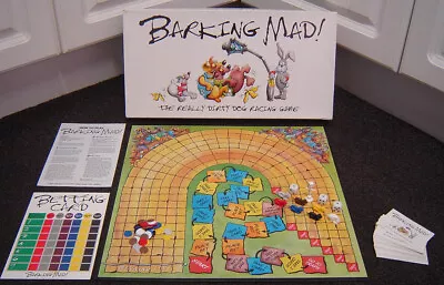 Barking Mad Board Game By Paul Lamond Games 1998 Family Fun Dirty Dog Racing • £5.99
