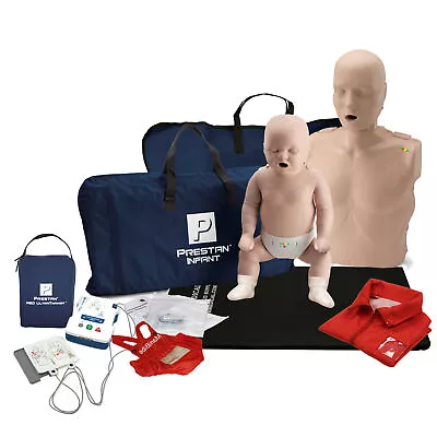 CPR Training Kit W. Adult & Infant Manikin WITH Feedback & AED UltraTrainer • $478.95