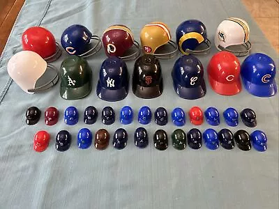 NFL And Baseball Helmet Plastic Ice Cream Bowls MLB Hat Vintage Baskin Robbins • $0.99