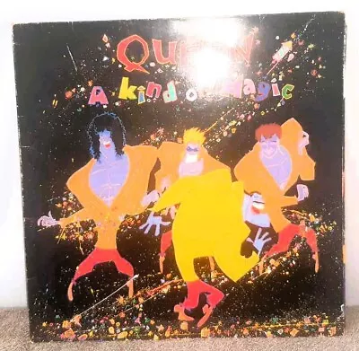 QUEEN A Kind Of Magic Vinyl LP 1986 Gatefold Pic Lyric Inner Rock Pop Album • £4.95