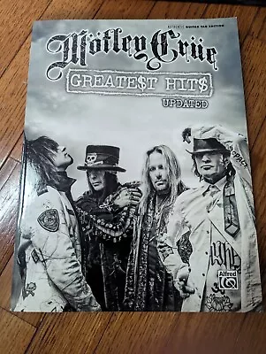 MOTLEY CRUE GUITAR TAB GREATEST HITS: AUTHENTIC  Updated  Mick Mars • $69.99