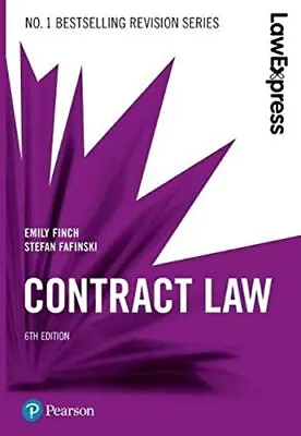 Law Express: Contract Law 6th Edition By Fafinski Stefan Book The Cheap Fast • £7.99