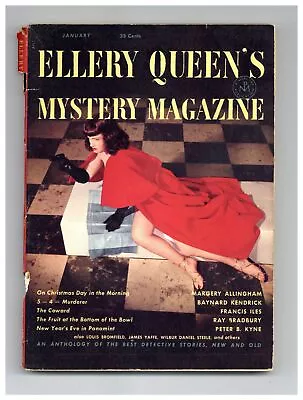 Ellery Queen's Mystery Magazine Vol. 21 #110 PR 1953 Low Grade • $3