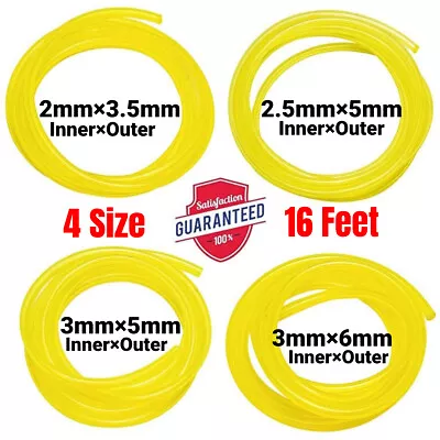 4X Polyurethane Petrol Fuel Gas Line Pipe Hose Tube For Trimmer Chainsaw Blower • $8.99