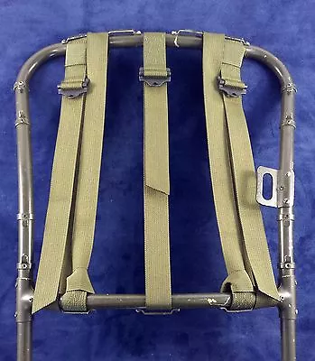 Vietnam Lightweight Rucksack Back Pack Cargo Straps Complete Set • $28