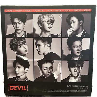 SUPER JUNIOR - Devil - CD - Import - K-Pop Special Album Korean • $21.30