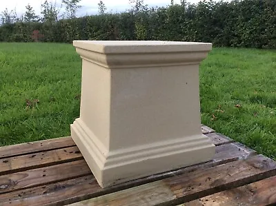 🇬🇧 Stone Garden Plinth Pedestal Stand Column Ornament 🌿 • £72