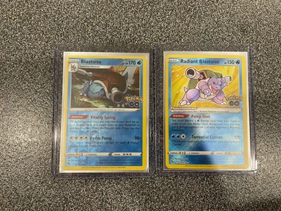 $12.50 • Buy Pokémon TCG. Radiant Blastoise Pokemon GO 018/078 Holo Radiant Rare Plus Bonus!