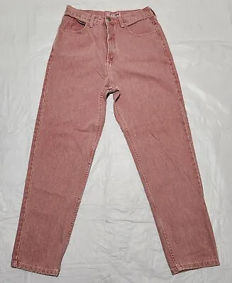 Vintage Mens Guess USA Pink Denim Jeans Size 28  Waist X 27.5  Inseam-Read Desc • $29.95